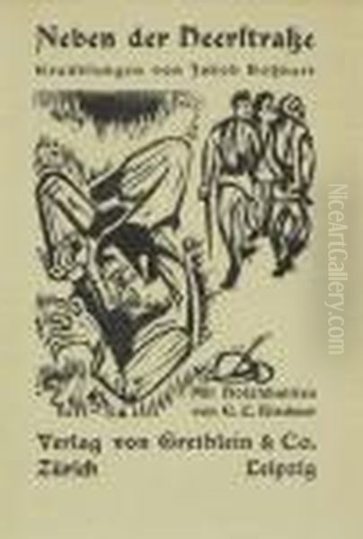 Jakob Bosshart. Neben Der Heerstrasse. Erzahlungen. Mit Holzschnitten Von E. L. Kirchner - view 1