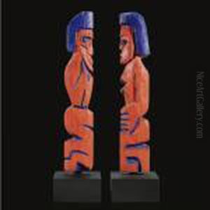 Mann Und Frau (man And Woman) by Ernst Ludwig Kirchner