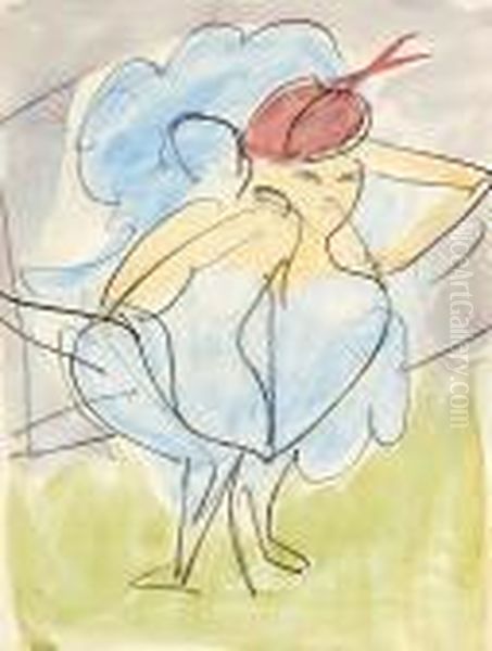 Tanzerin Und Zuschauer (dancer And Audience) - view 1
