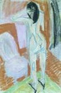 Nude With Chair
