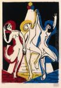 Farbentanz by Ernst Ludwig Kirchner