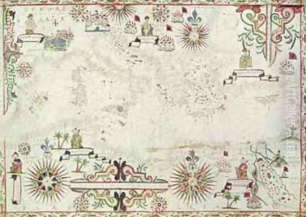 Map of the Mediterranean 1625 - view 1