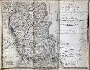 Map of the Valley of Mexico