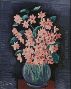 Vase De Fleurs by Jean Kisling