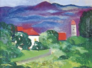 Saint-tropez by Jean Kisling