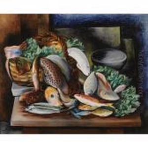 Aux Poissons by Jean Kisling