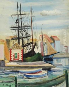 La Cabane Des Douaniers by Jean Kisling