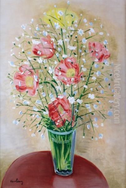 Vase De Coquelicots Et Fleurs Des Champs - view 1