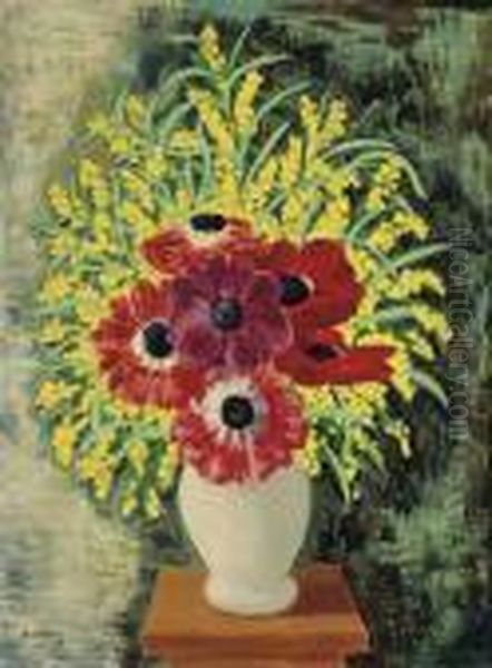 Anemones Et Mimosas - view 1
