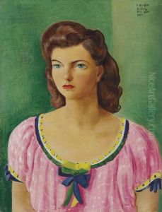 Portrait De Georgette by Jean Kisling
