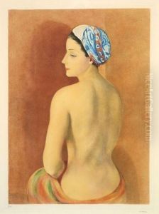 Nu Au Turban by Jean Kisling