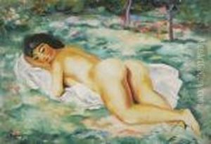 Femme Nue Allongee