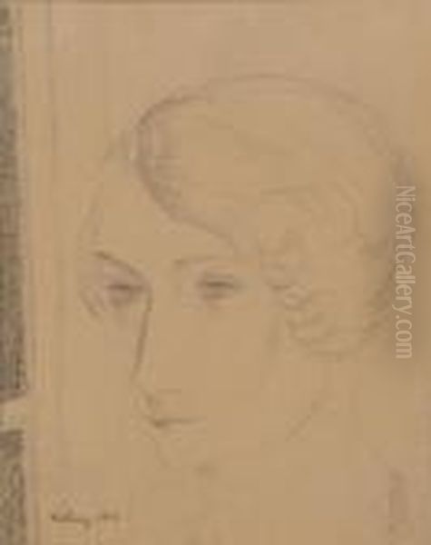 Portrait De Jeune Femme - view 1