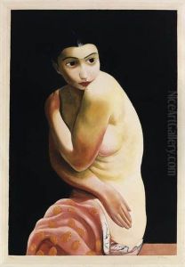 Nu Assis by Jean Kisling