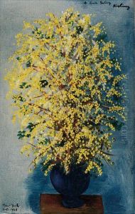 Bouquet De Mimosas by Jean Kisling
