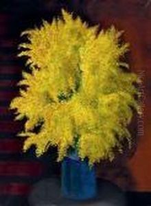 Bouquet De Mimosas by Jean Kisling