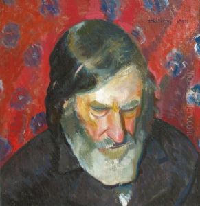 L'homme A La Barbe by Jean Kisling