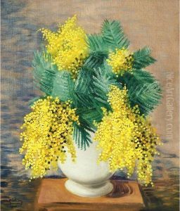 Bouquet De Mimosas by Jean Kisling
