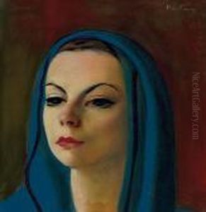 Portrait De Snow by Jean Kisling