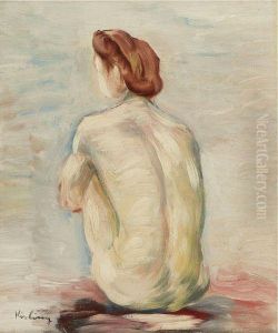 Nu De Dos, Lucie Kieffer by Jean Kisling