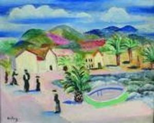 Port De Sanary by Jean Kisling