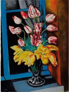 Les Tulipes by Jean Kisling
