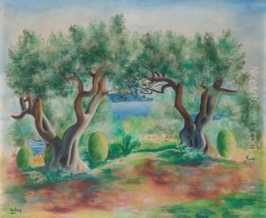 Paysage De Sanary by Jean Kisling