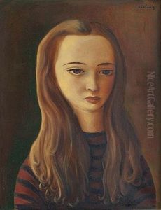 Jeune Fille Aux Longs Cheveux