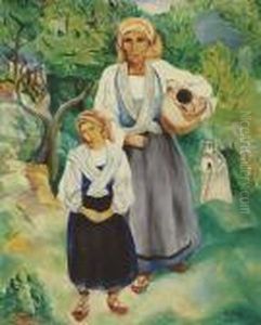Paysannes Italiennes by Jean Kisling