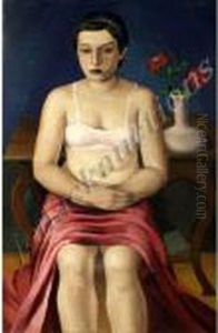 Devant La
Fenetre by Jean Kisling