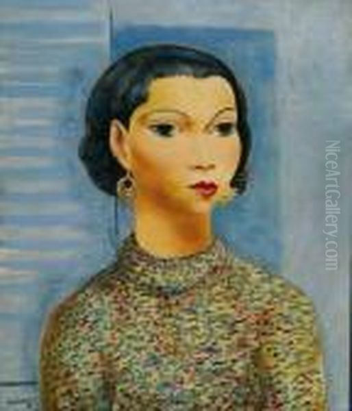 Jeune Femme Au Corsage. - view 1