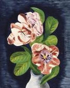 Vase De Tulipes by Jean Kisling
