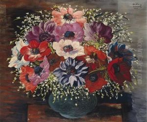 Vase Of Poppies by Jean Kisling