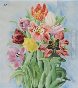 Tulipes by Jean Kisling