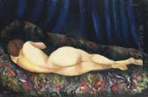 Nu Couche De Dos by Jean Kisling