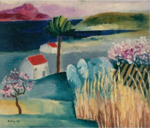 Paysage A Saint-tropez by Jean Kisling