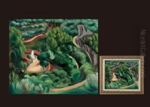 Paysage De Provence by Jean Kisling