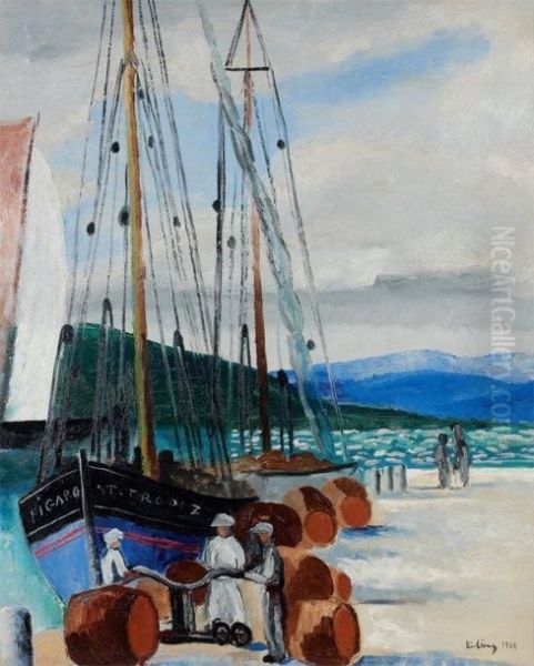 Bateaux A Quai A Saint Tropez - view 1