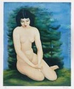 Akt Siedzacej Kobiety by Jean Kisling