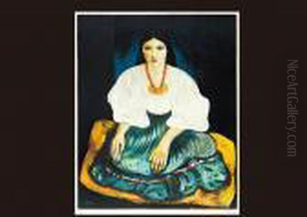 Sitting Woman - view 1