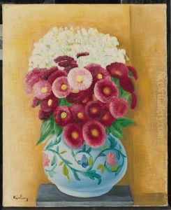 Bouquet Of Flowers. by Jean Kisling
