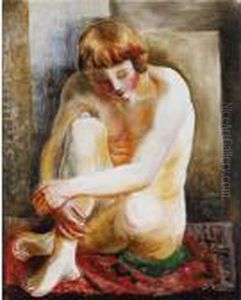 Nu Assis by Jean Kisling