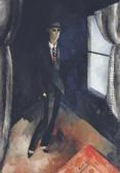 L'homme Devant La Fenetre - view 1