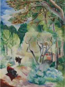 Paysage A St. Tropez by Jean Kisling