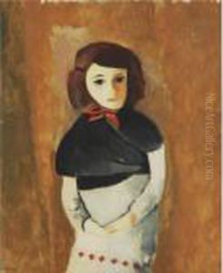 Jeune Femme Au Fichu Noir