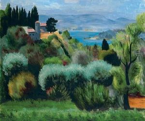 Paysage A Sanary by Jean Kisling
