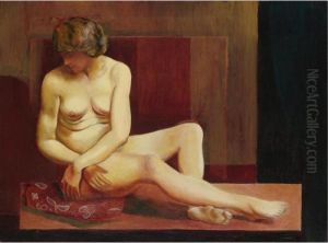 Nu Assis by Jean Kisling