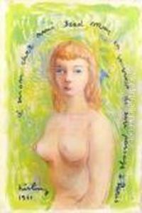 jeune Femme En Buste