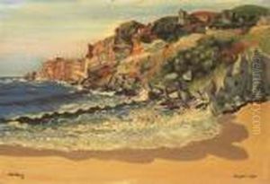 La Plage De Nazare, Portugual La Plage De Nazare, Portugual