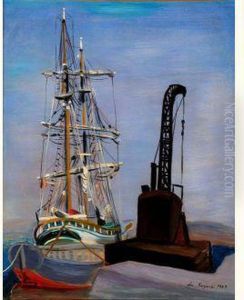 Bateau Et Grue A La Seyne-sur-mer